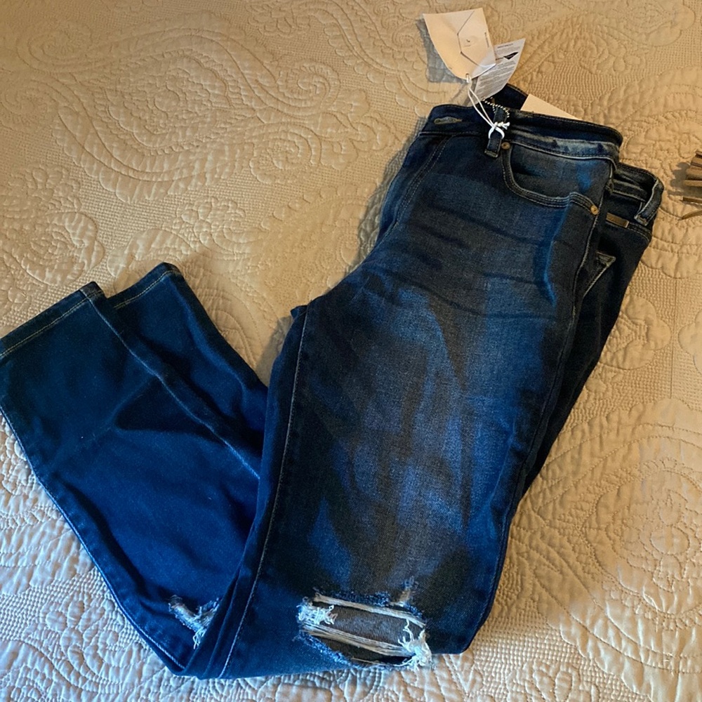 NWT dark wash Kancan skinny